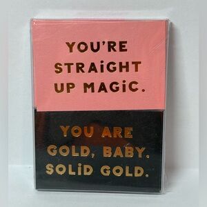 ban.do Compliment Cards – “You’re Straight Up Magic” – Set of 25 – New (2017)